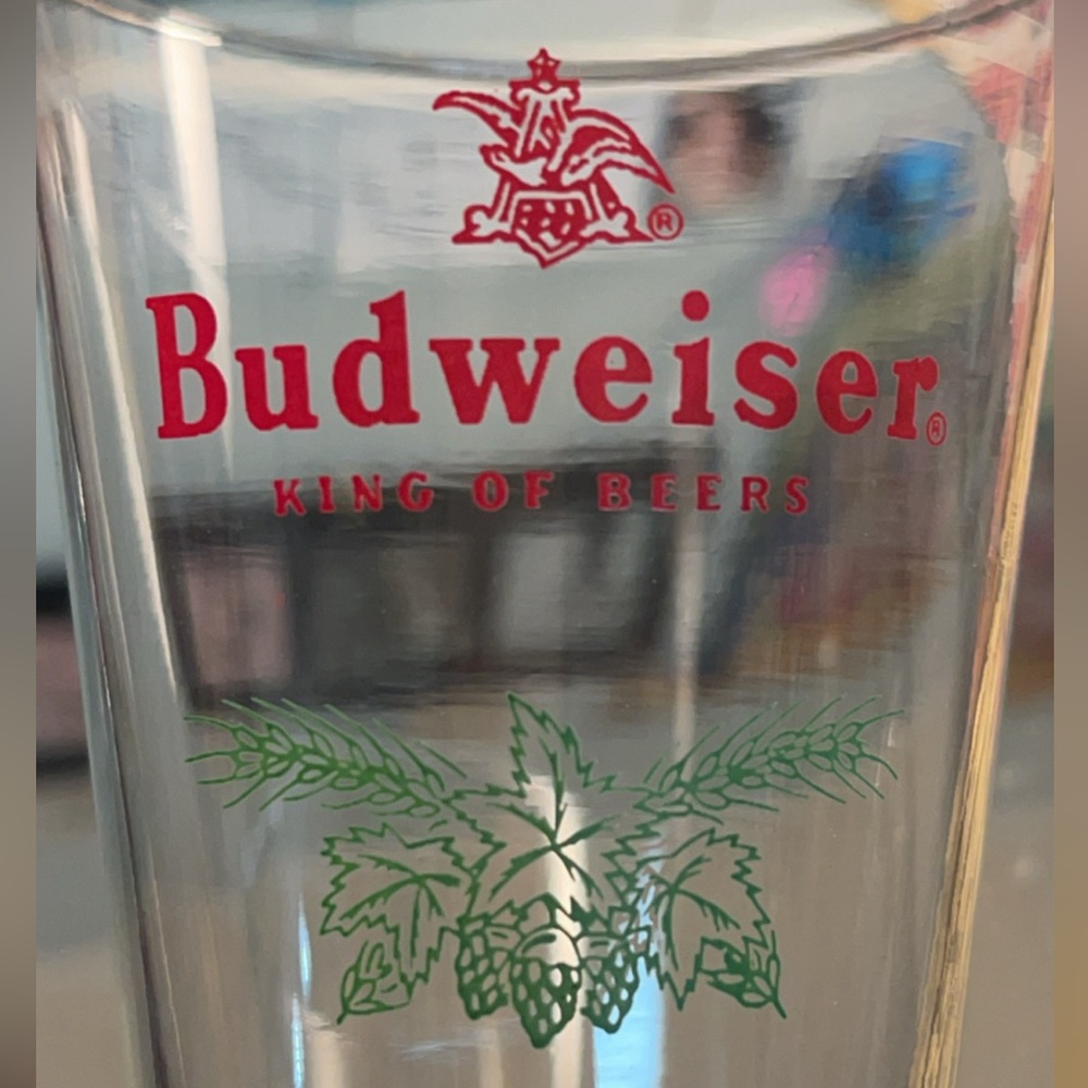 Vintage Budweiser Pilsner Glass - Picture 6 of 6